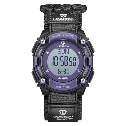 腕時計 メンズ デジタル ナイロンベルト 防水 スポーツウォッチ うて時計 日付表示 アラーム ストップウォッチ 見やすい ランニング 時計 ファッション 男女兼用